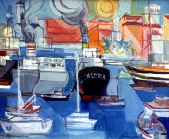 "Livorno Harbor" 1993