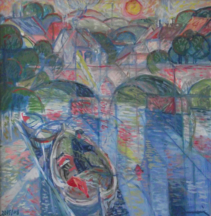 " Barca sul fiume" 2005/08
