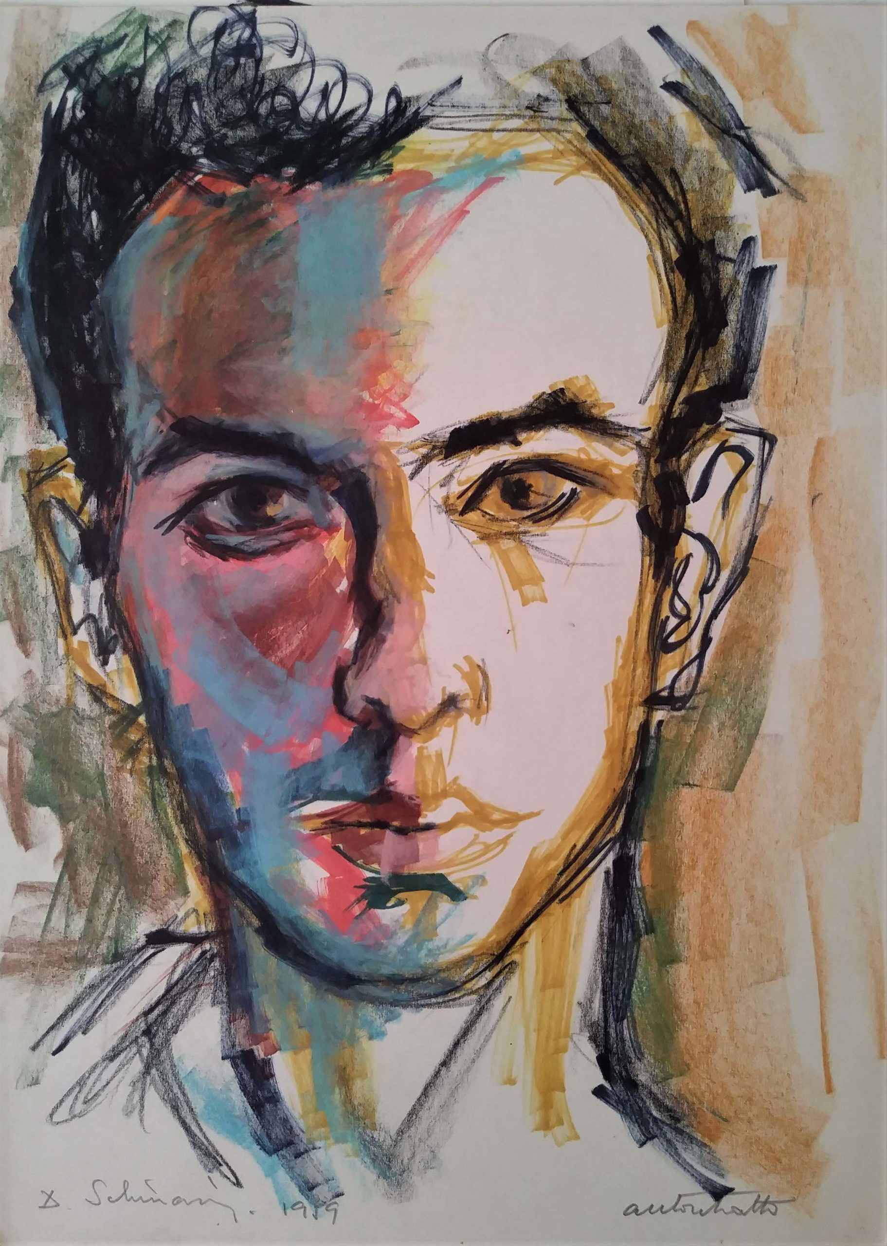 "Auto portrait" 1959