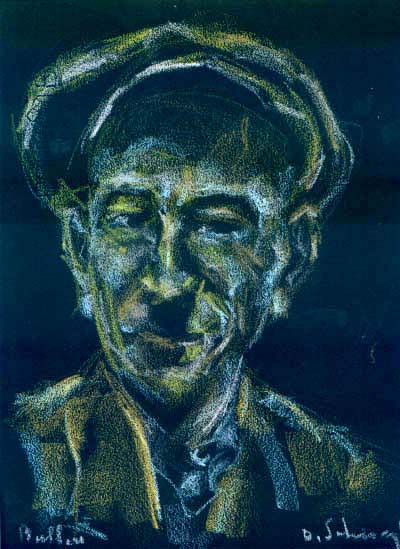 "Peasant's portrait"  22x30cm1959
