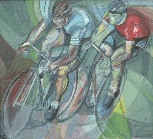 "Bikers" cm 70 x 78 - 1987/88