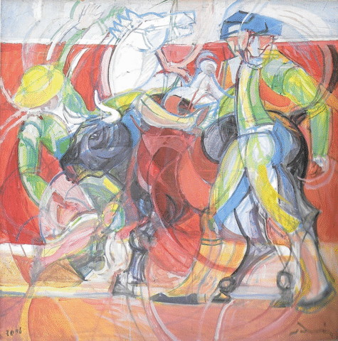 "Corrida" 2007 cm100x100