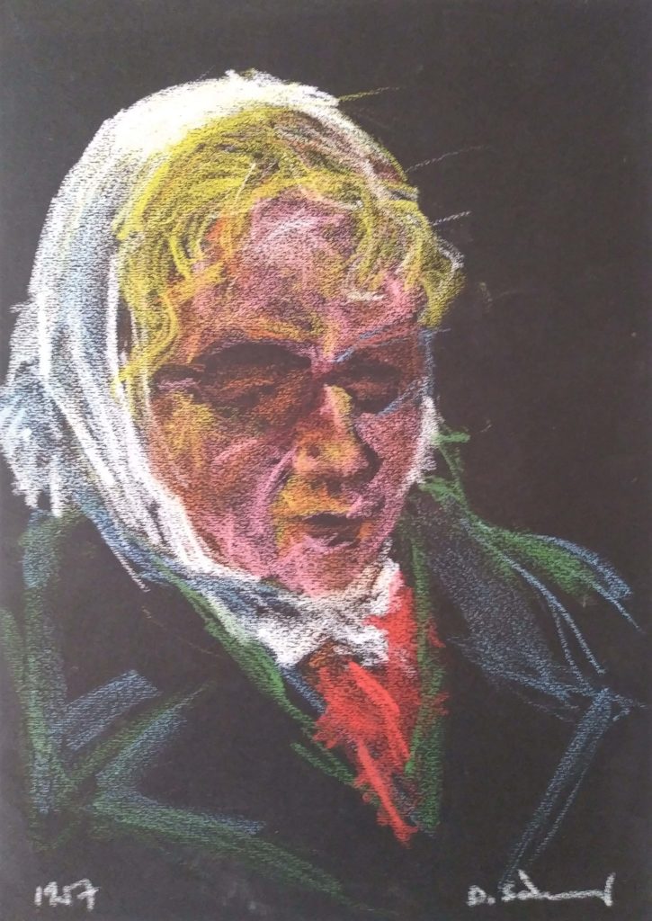 "Woman's portrait" 1957